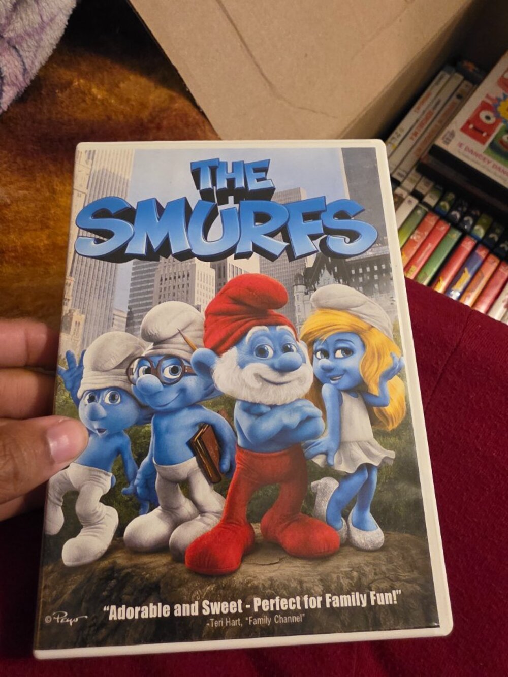 The Smurfs 2011 DVD